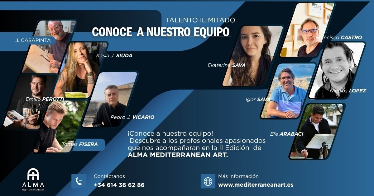 Grandes Maestros de la Acuarela: Los Artistas Invitados a la II Edición de ALMA Mediterranean Art 2026